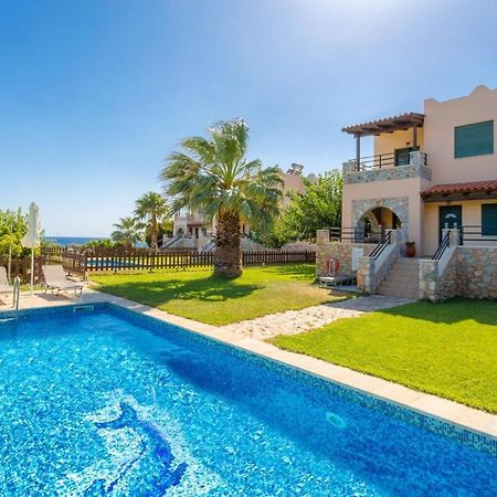 פראנגוקאסטלון Spiros Beach Villa מראה חיצוני תמונה